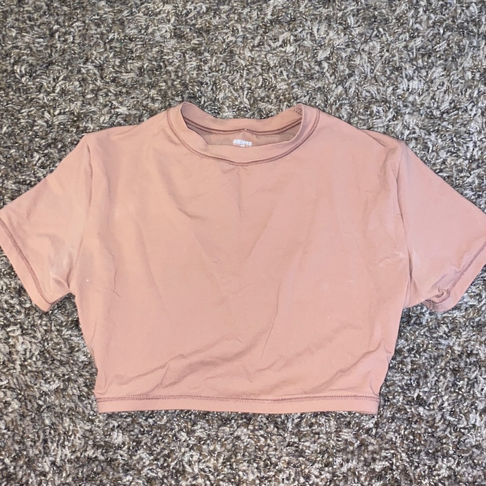 SKIMS Fits Everybody Super Cropped T-Shirt